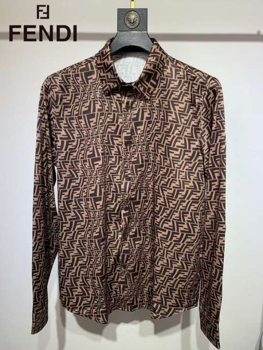 Picture of Fendi Shirts Long _SKUFendiS-XXLsstn0121478